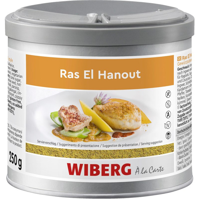 Wiberg Ras el Hanout Gewürzzub. orientalischer Art 470ml