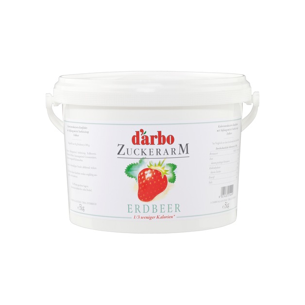 Darbo Zuckerarm Erdbeer 45% Fruchtanteil 5 kg
