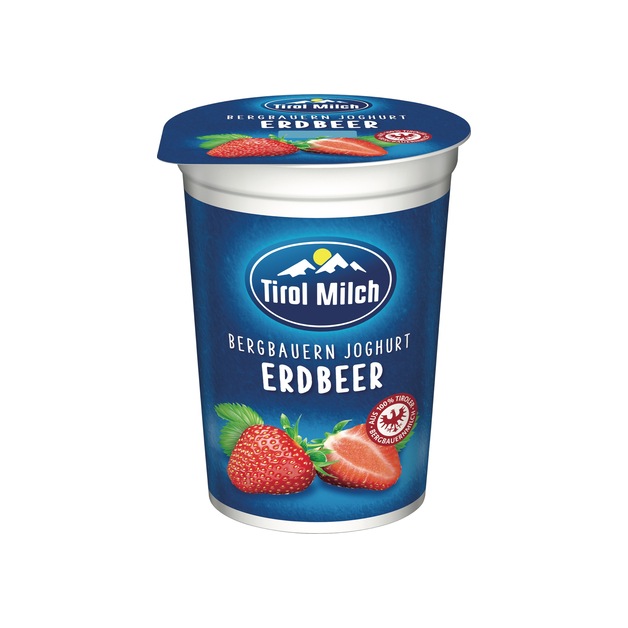 Tirol Milch Fruchtjoghurt Erdbeere 500 g