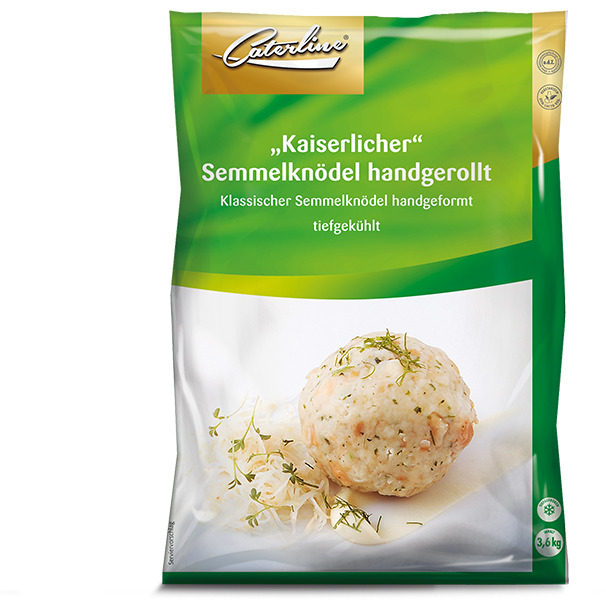 Caterline Semmelknödel handgerollt 3,6kg 30 Stück á 120g