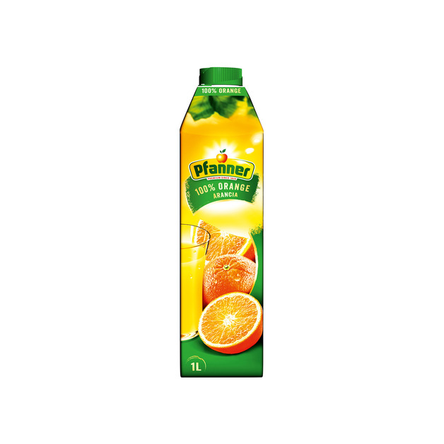 Pfanner Orangensaft 100 % 1 l SIG