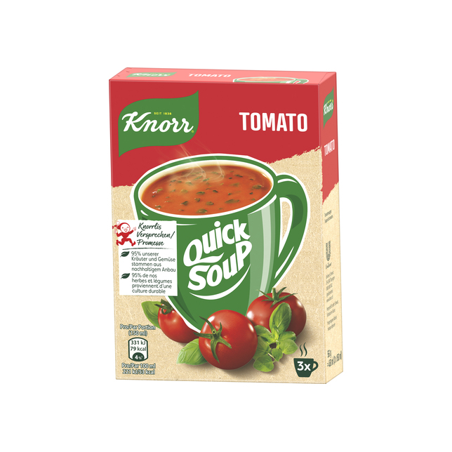 Quick Soup Tomato Knorr 12x3 Port