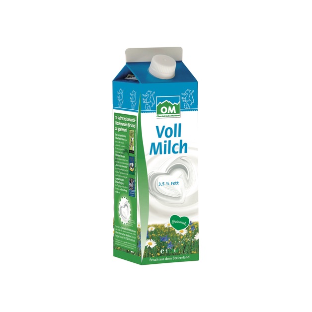 OM Vollmilch 3,5% 1 l