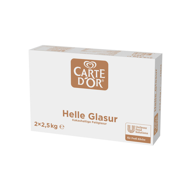 Carte D`Or Glasur Block hell 2 x 2,5 kg