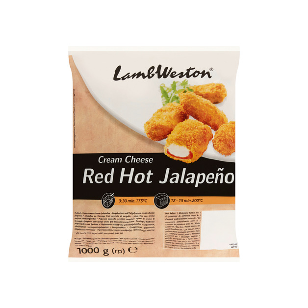 Lamb Weston Red Hot Jalapenos tiefgekühlt 1kg