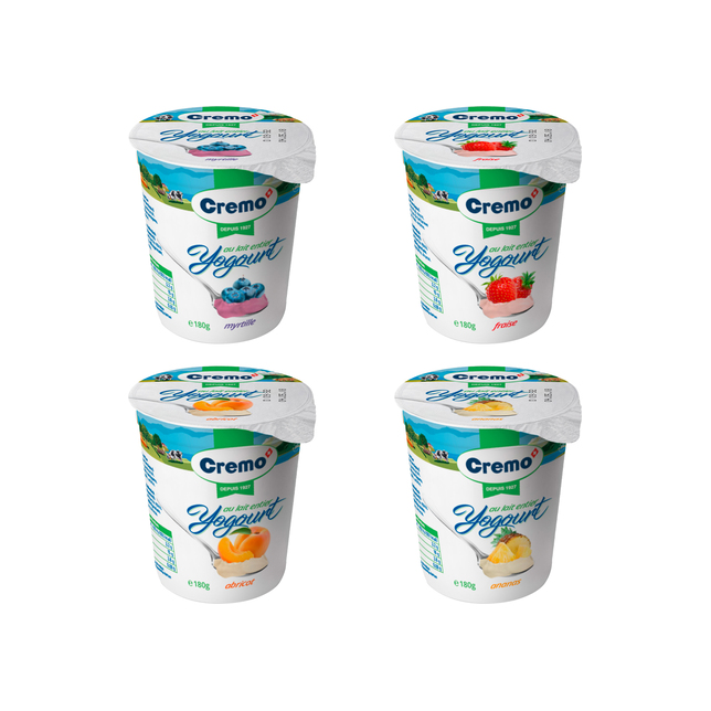 Joghurt Früchte 10 x 180 g Cremo