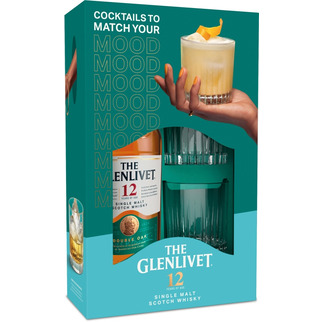 The Glenlivet 12y 40% inkl. 2 Gläser
