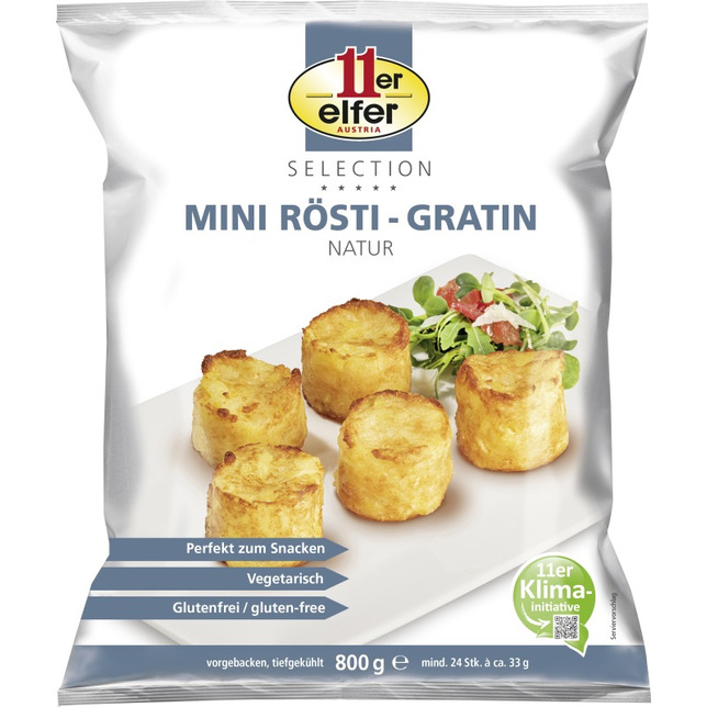 11er Mini Rösti Gratin 800g vorgebacken