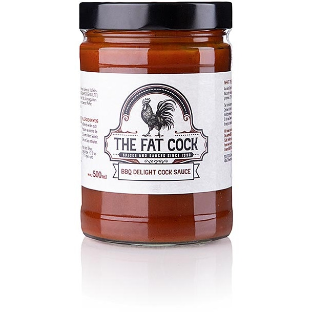 The Fat Cock BBQ Delight Cock Sauce 500ml