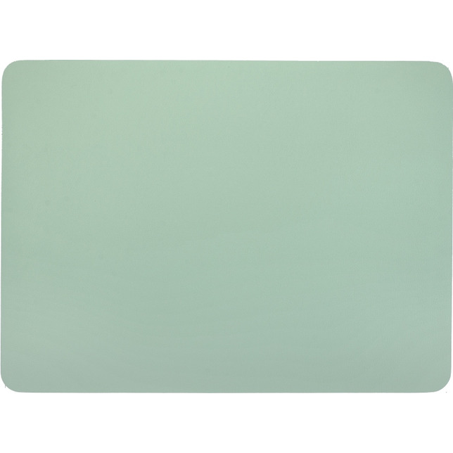 Tischset eckig 33x45 cm grün Togo Ledero