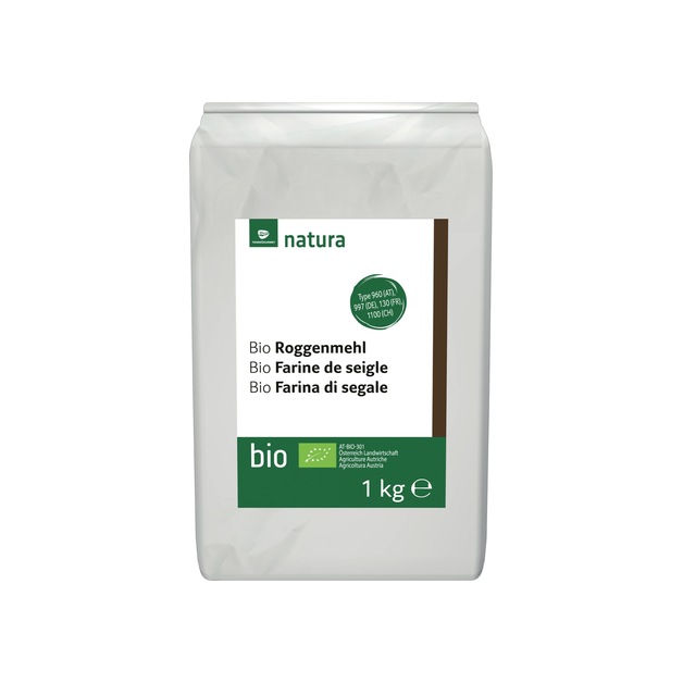 Natura Bio Roggenmehl T 960 1 kg