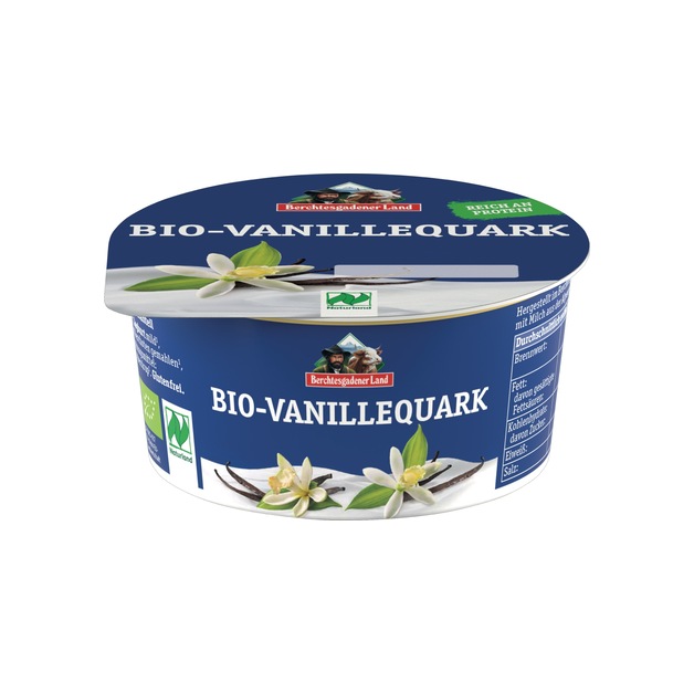 Berchtesgadener Land Bio Vanillequark 20% Fett 150 g