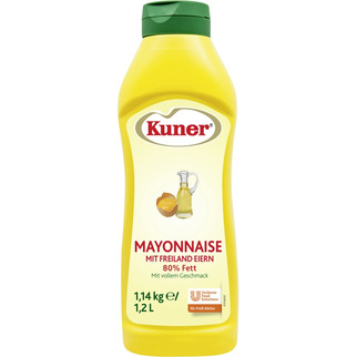 Kuner Mayonnaise 80% 1,2l