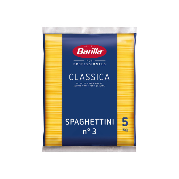 Barilla Teigwaren Spaghettini No. 3 5 kg