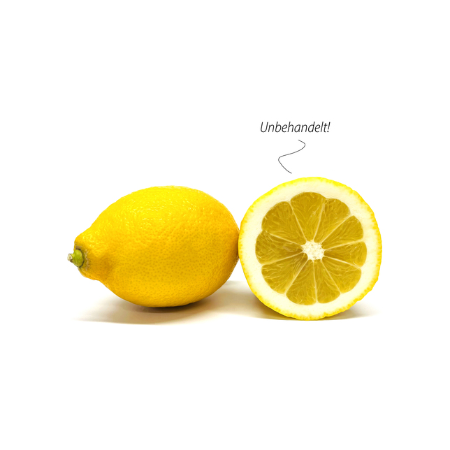 Zitronen "unbehandelt" kernarm