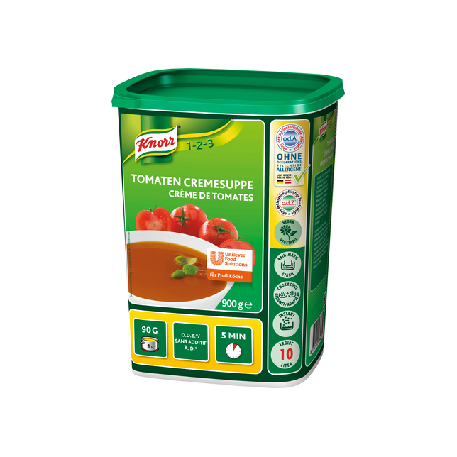 Tomatencremesuppe 1-2-3 Knorr 900g