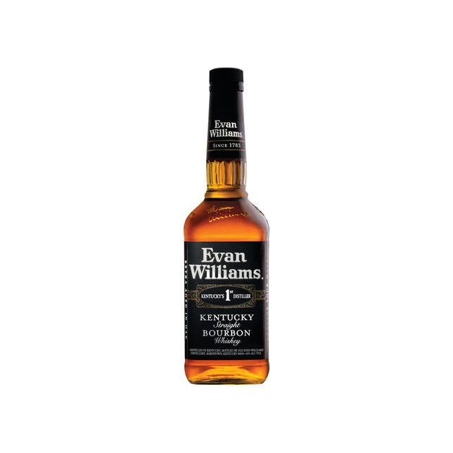 Whisky Evan Williams Bourbon Black 43ø 7dl