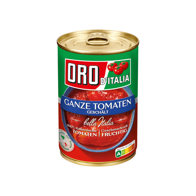 Oro d'Italia Tomaten geschält ganz 425ml