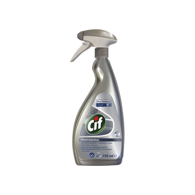 Cif Professional Stainless&Glass 750ml