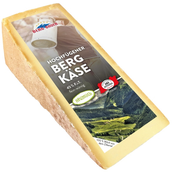 Berg Bauer Tiroler Bergkäse 45%FiT ca.1,8kg, 4 Monate