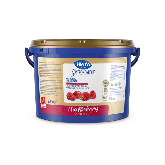 Marmelade Himbeer mit Kernen Premium Hero 5,5kg