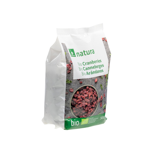 Natura Bio Cranberries gesüßt 500 g