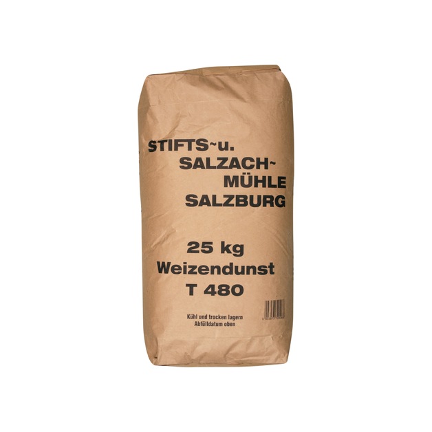 Salzach Gold Weizendunst griffig Type 480 25 kg