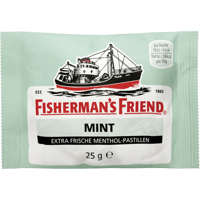Haas Fisherman's Friend mint    grün