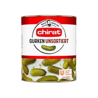 Gurken unsortiert Chirat 2,75/1,6kg