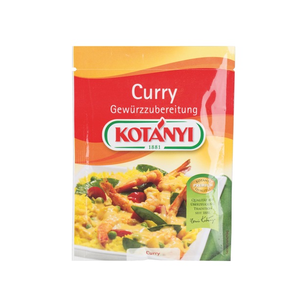 Kotányi Curry Powder Brief grau