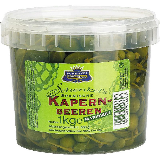 Schenkel Kapernbeeren mit Stiel 1000g