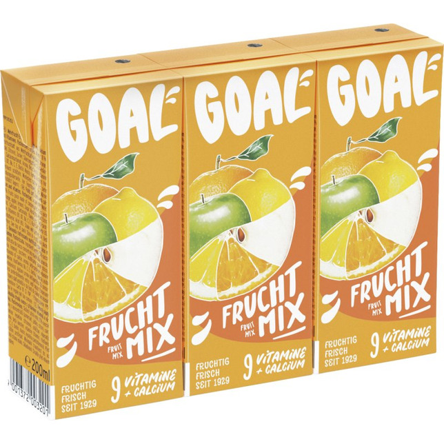 Goal Mehrfruchtsaft 3er