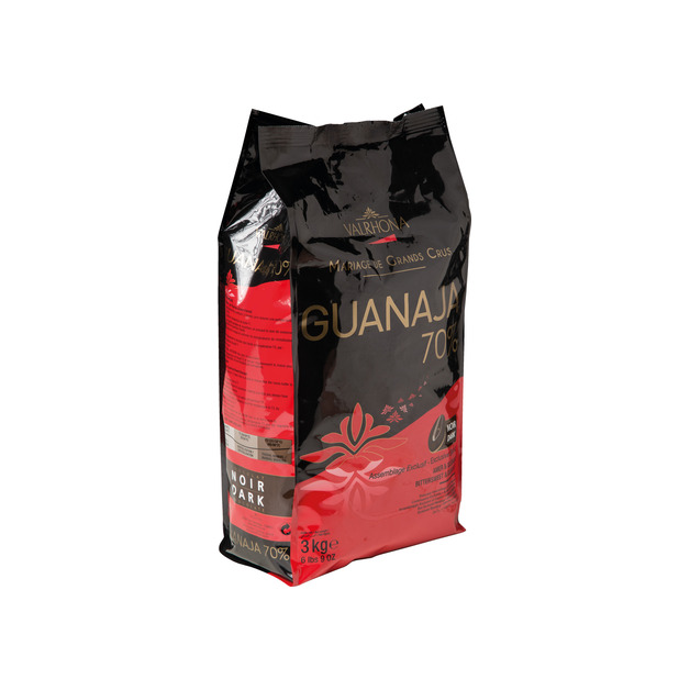 Valrhona Guanaja Couvertüre 70% Callets 3 kg