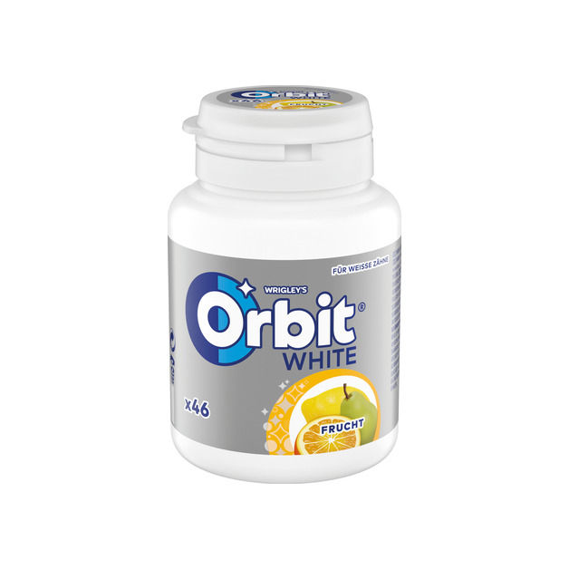 Orbit White Bottle Dragees Fruit 46 g