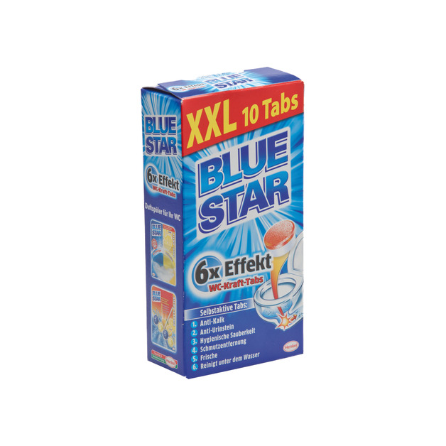 Blue Star WC Tabs 6 x Effekt, 10 Stk.