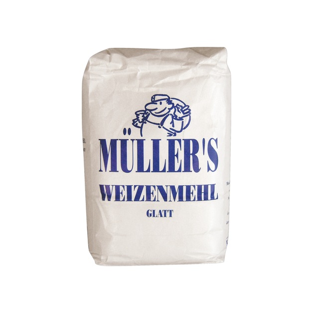 Müllers Weizenmehl glatt Type 700 2,5 kg