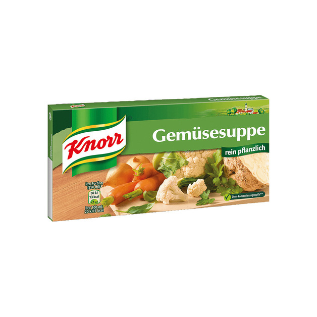 Knorr Gemüsesuppe Würfel 120 g