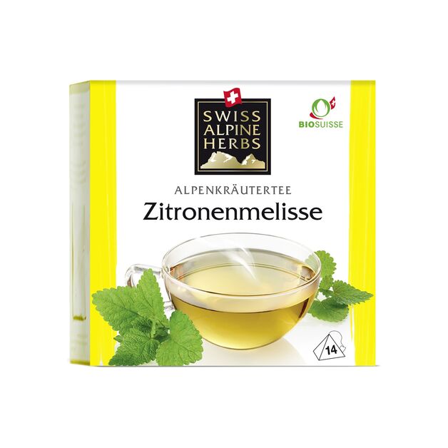 Tee Zitronenmelisse Bio Faden SAHerbs 14x1g