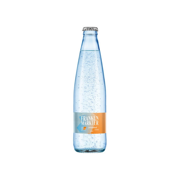 Frankenmarkter Mineralwasser prickelnd 0,33 l