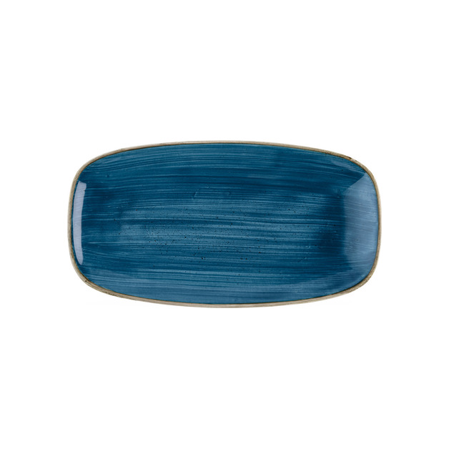 Churchill Platte L = 355mm, B = 185mm Java blue