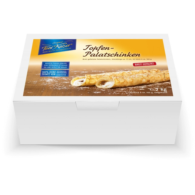 Toni Kaiser Topfenpalatschinken 2kg (20Stück a.ca.100g)