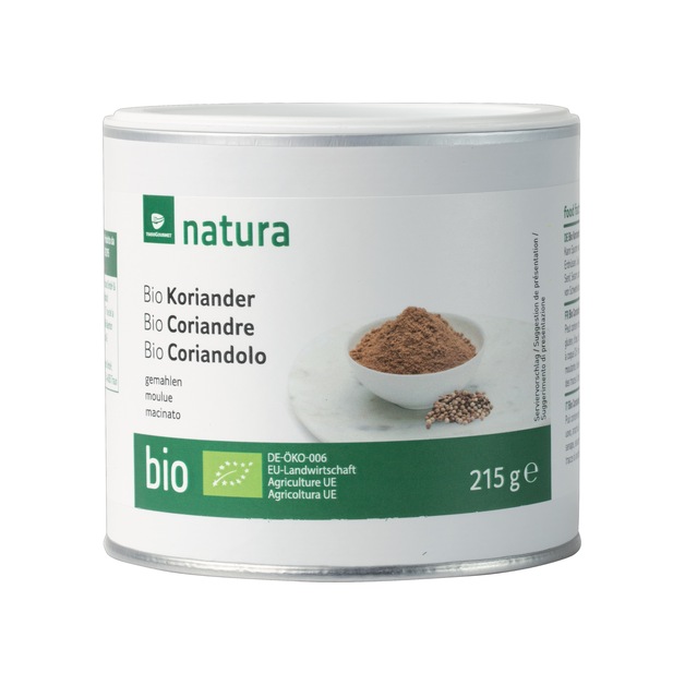 Natura Bio Koriander, gemahlen 470 ml