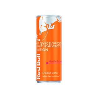 Red Bull Energy Drink The Apricot Edition Marille-Erdbeere 0,25 l