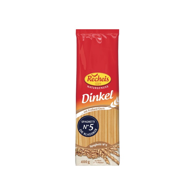 Recheis Dinkel Spaghetti Nr. 3 400 g