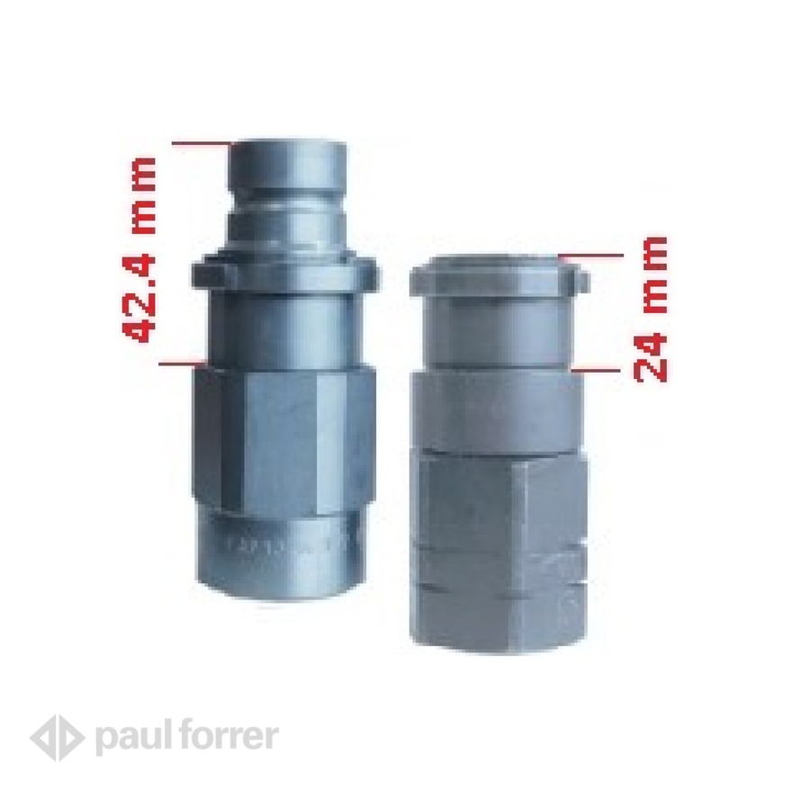 Paul Forrer AG - Kupplungsstecker zu Stucchi Multikupplungen