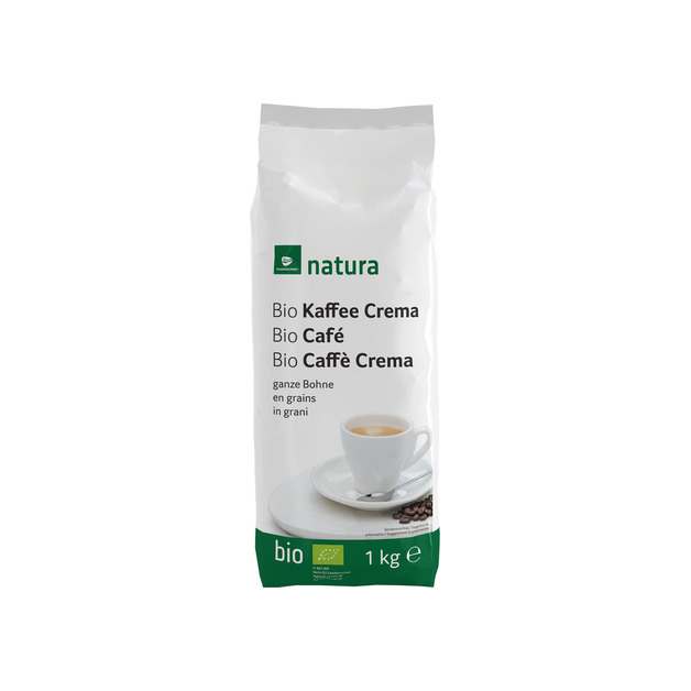 Natura Bio Kaffee, Crema Bohne 1 kg
