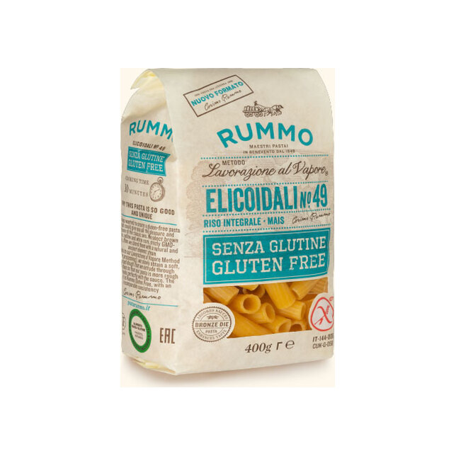 Elicoidali n. 49 Senza glutine - 400gr Rummo