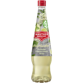 Mautner Markhof Hugolunder Sirup 0,7l Holunder-Limette-Minze