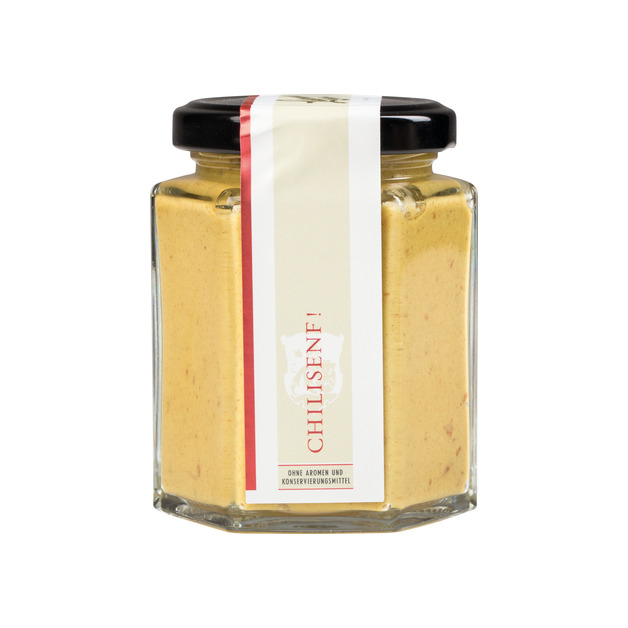 Lustenauer Senf Chili Glas 190 g