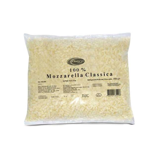 Mozzarella Classica macinata 2kg